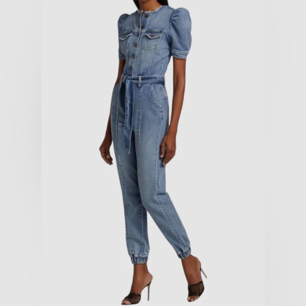 NW/OT
RETROFÊTE
Retrofete Lia Denim Jumpsuit
Size: XS